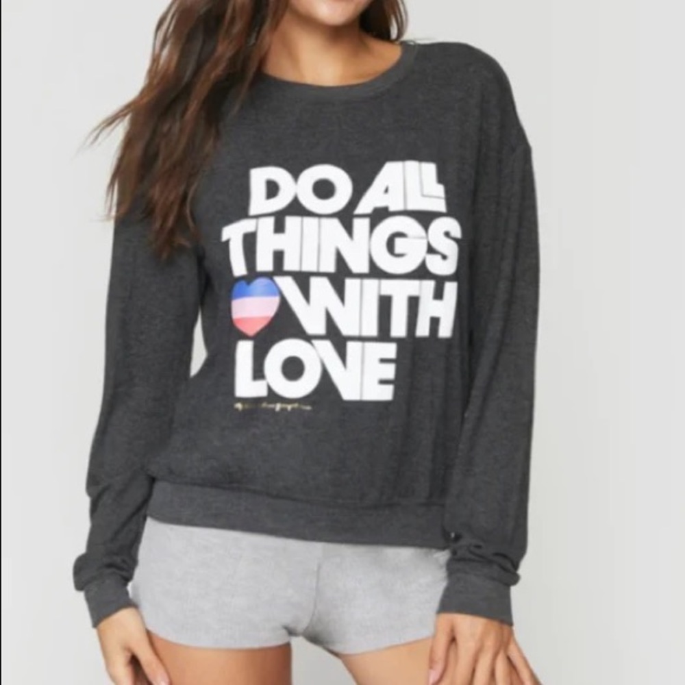 Spiritual Gangster Do All Things With Love Sweatshirt